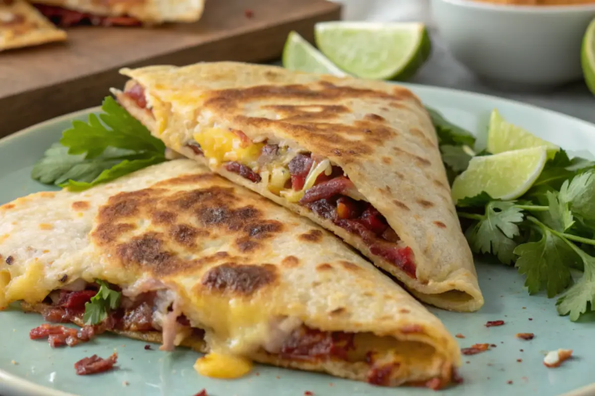 Corned Beef Quesadillas