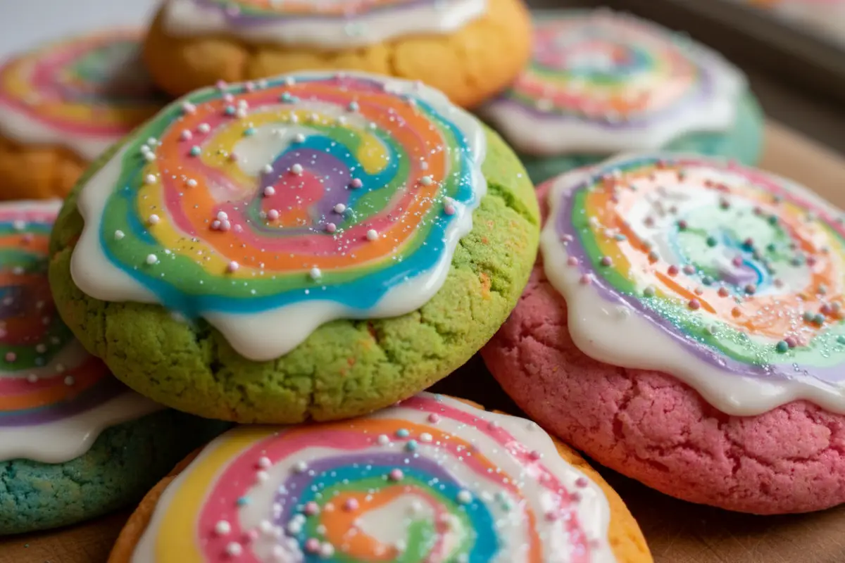 Rainbow Sugar Cookies