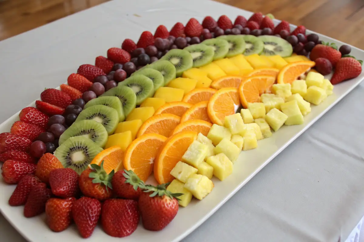 Rainbow Fruit Platter