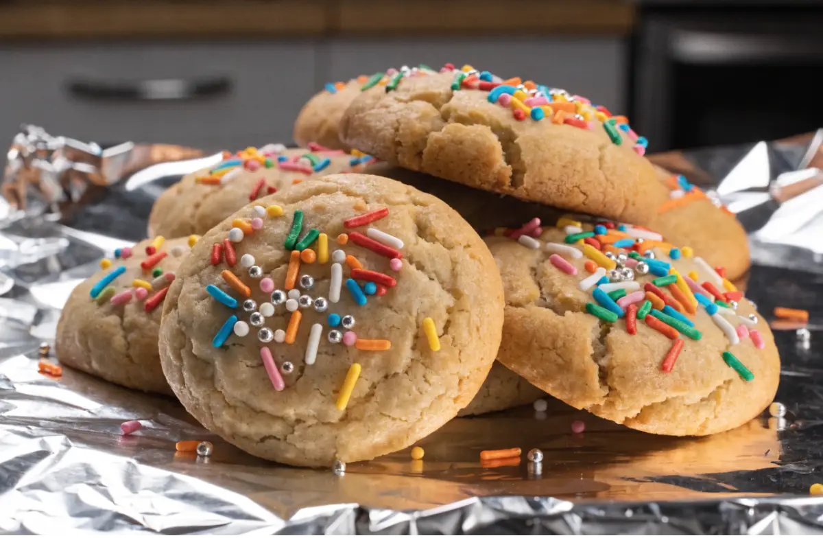 Rainbow Sprinkle Cookies