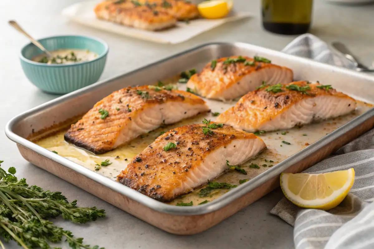 Sheet Pan Salmon