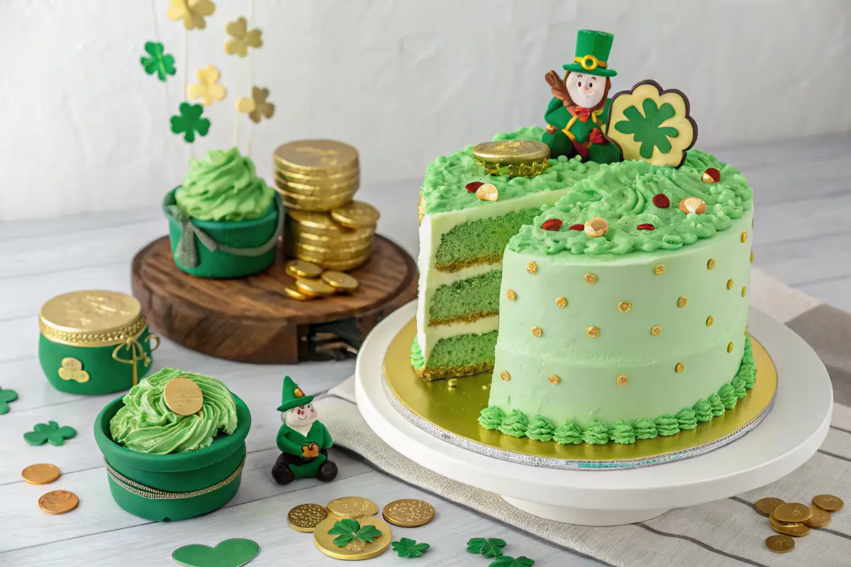 st Patricks Day Cake