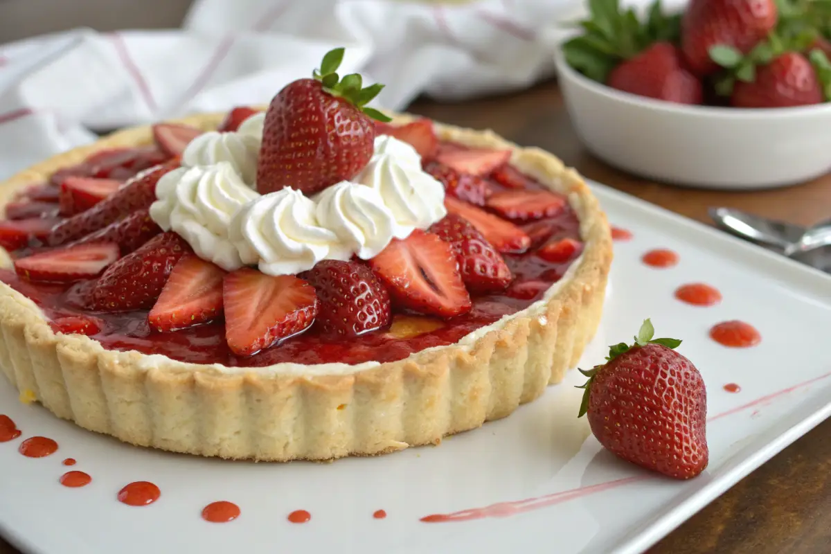 Strawberry Cream Pie