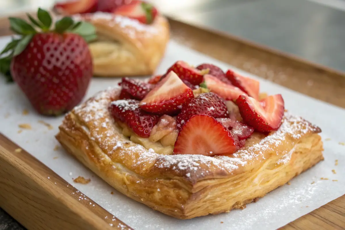 Strawberry Danish Puff Pastry