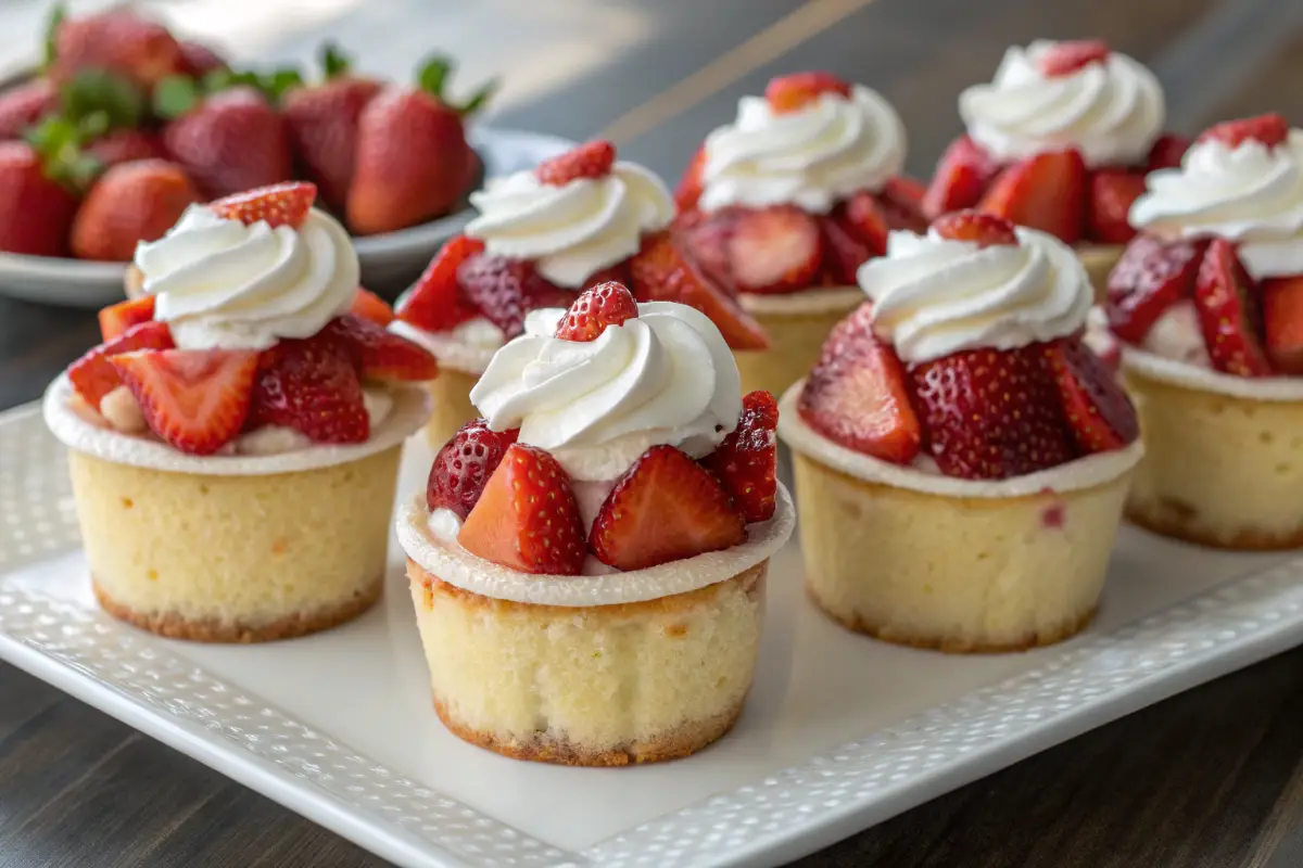 Strawberry Shortcake Cups