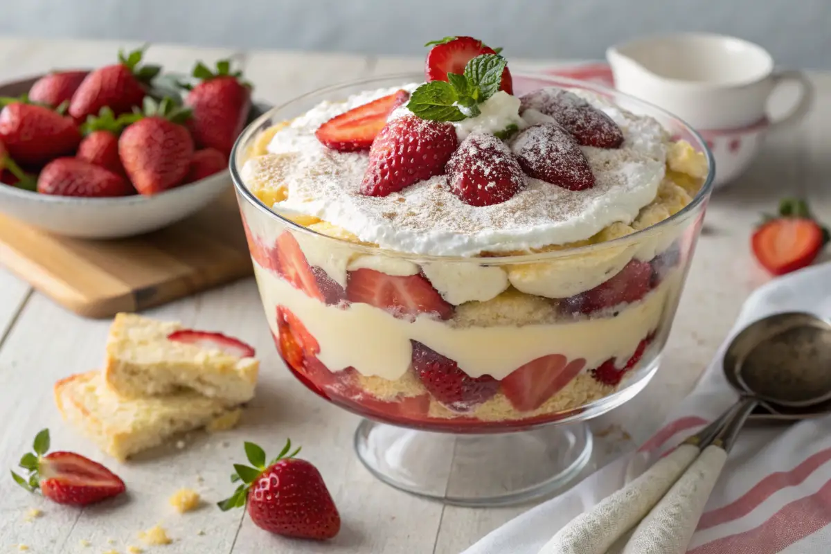 Strawberry Trifle