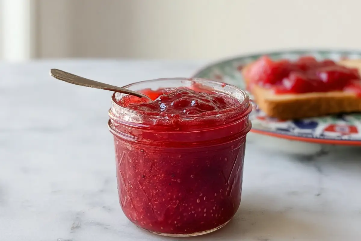 Fresh Strawberry Jam Small Batch