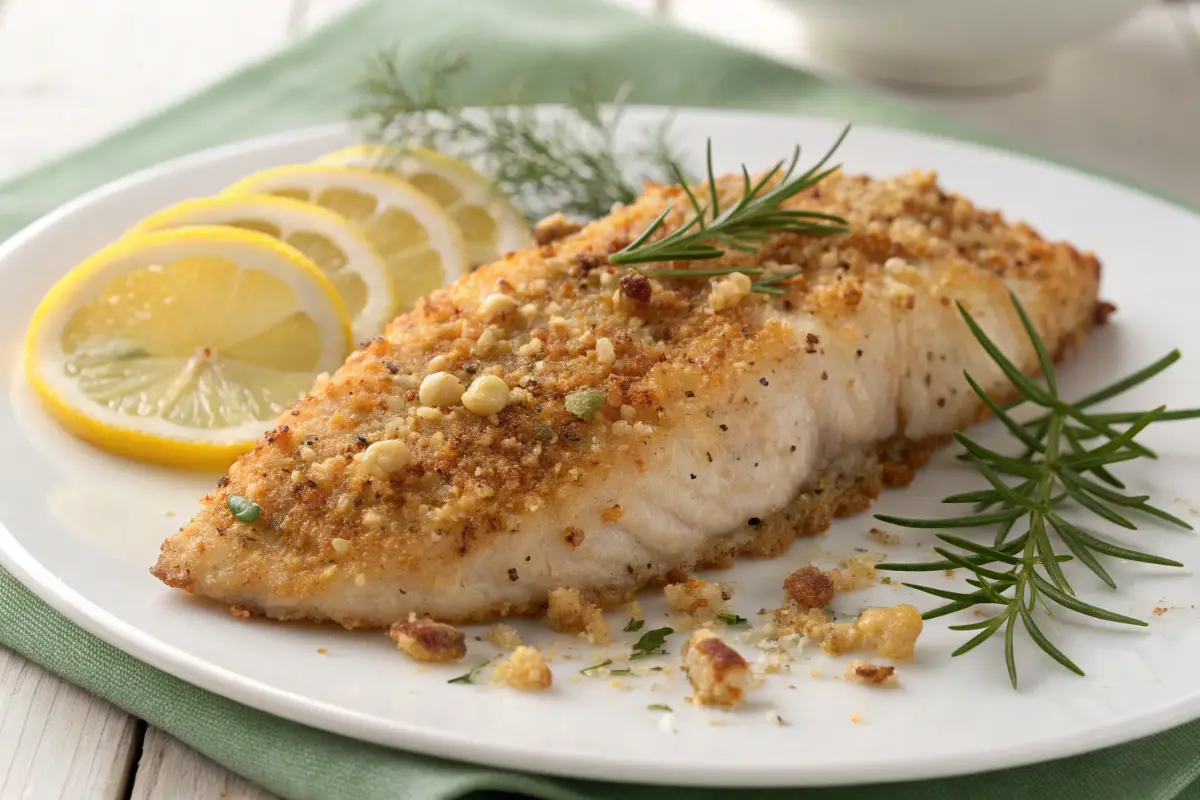Almond-Crusted Baked Tilapia