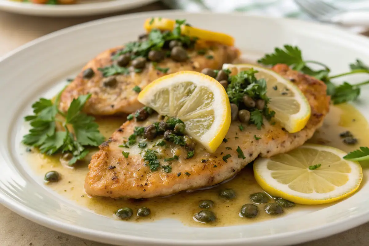 Chicken Piccata with Capers