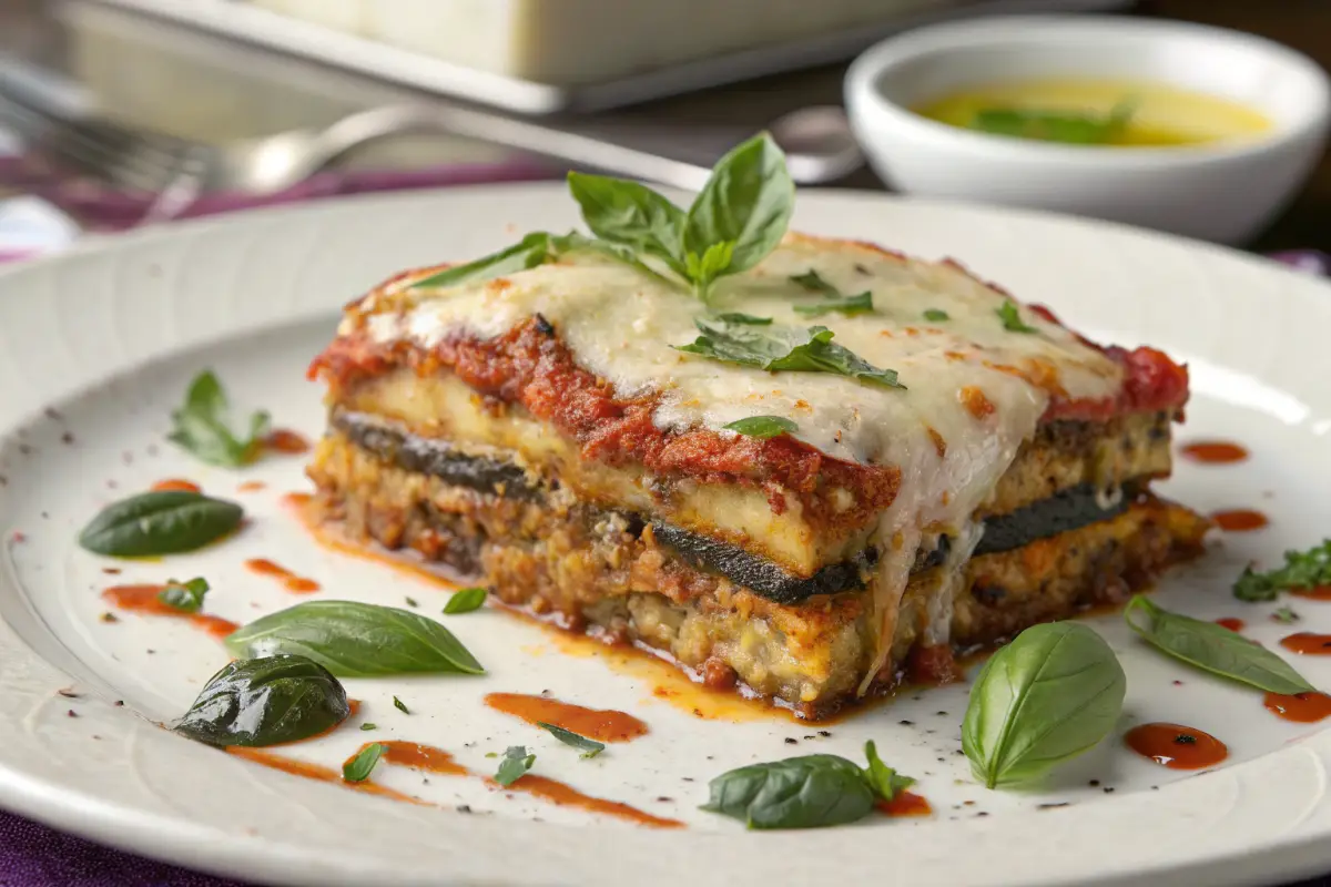 The Ultimate Baked Eggplant Parmesan