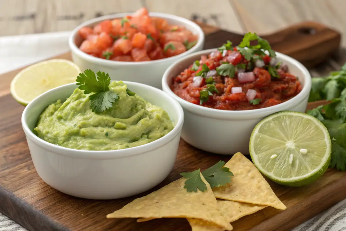 Guacamole Salsa Pico Trio