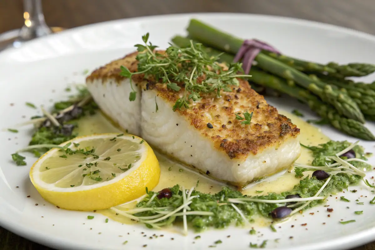 Lemon Herb Halibut