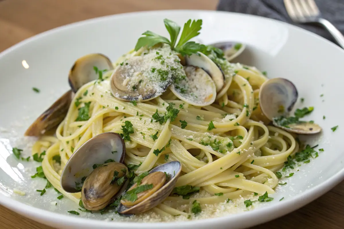 Linguine With Clams And Spring Herbs