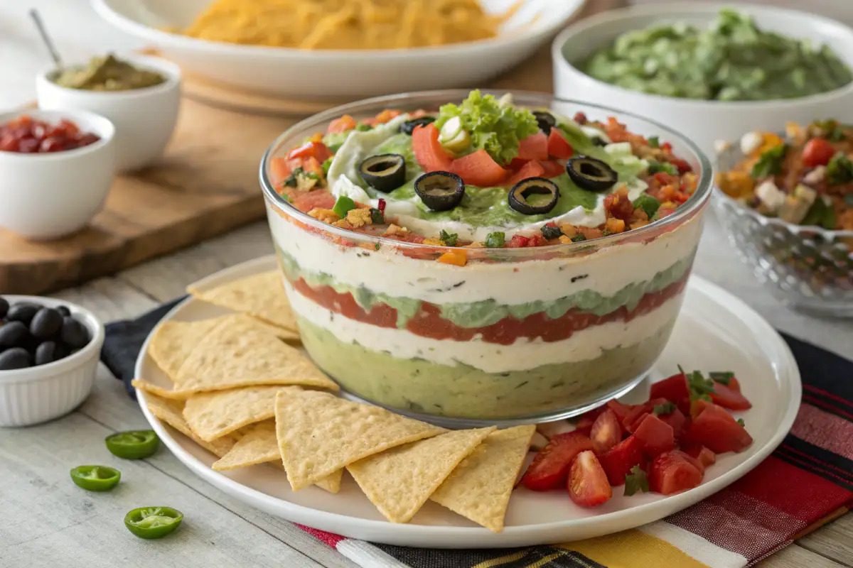 Seven Layer Dip