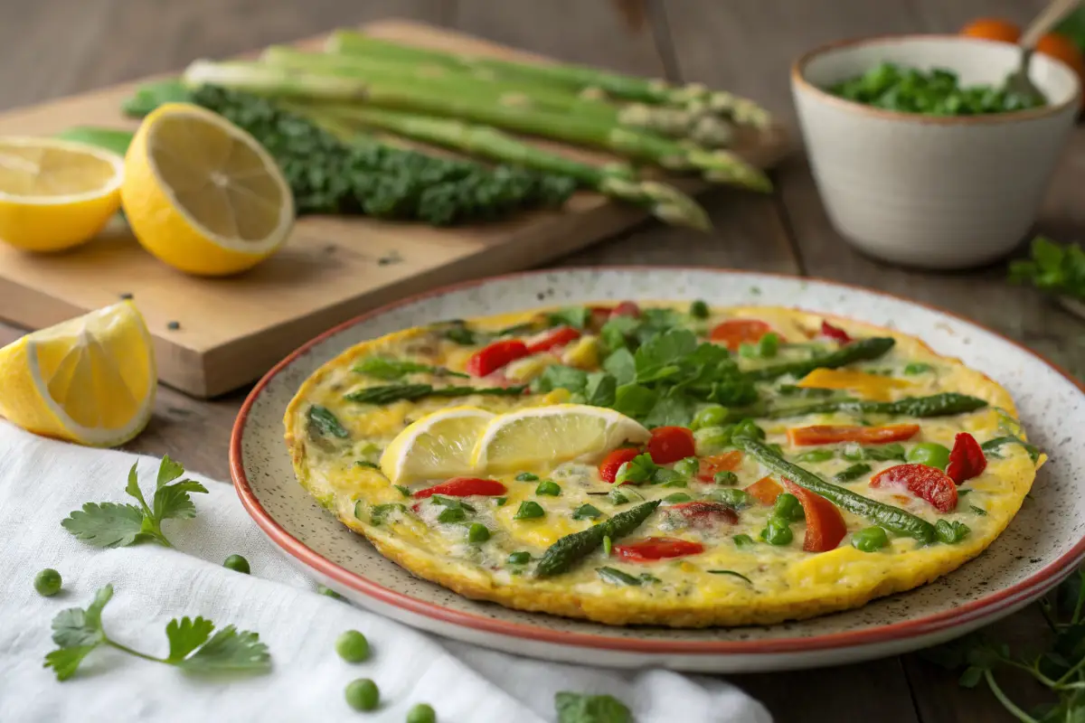 Spring Vegetable Frittata