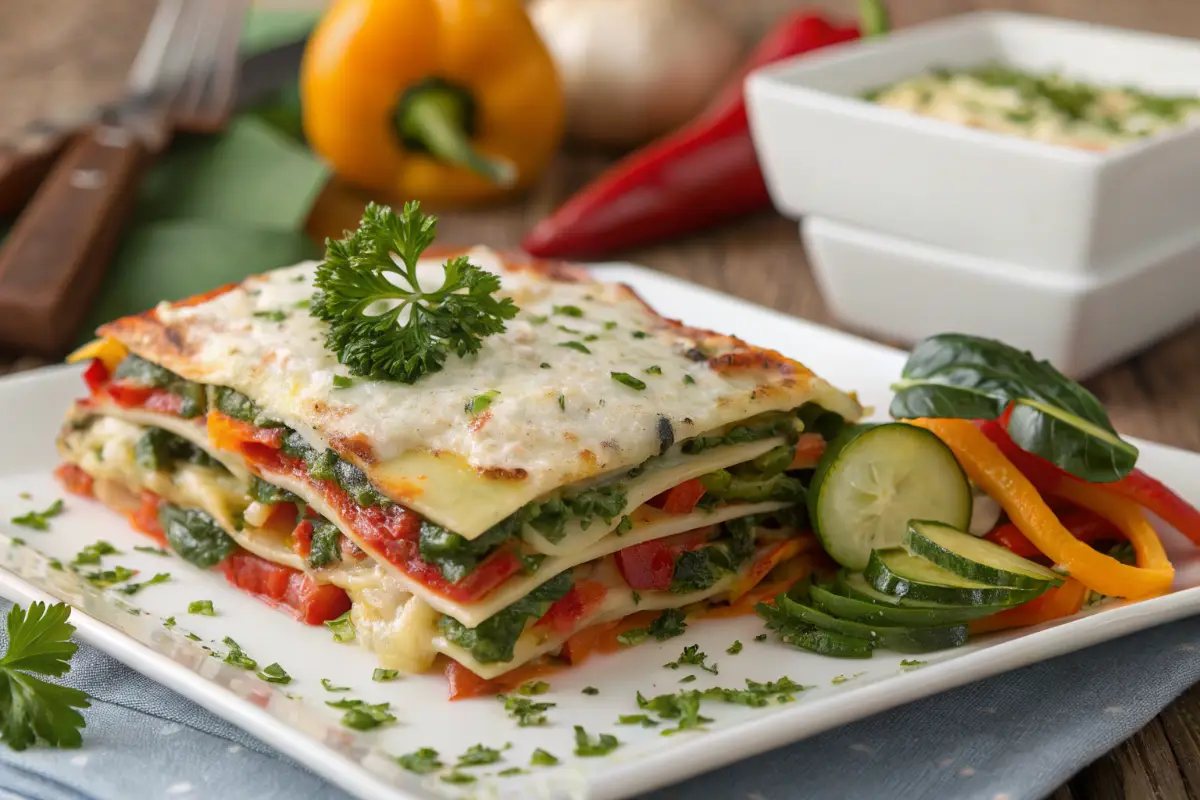 Spring Vegetable Lasagna