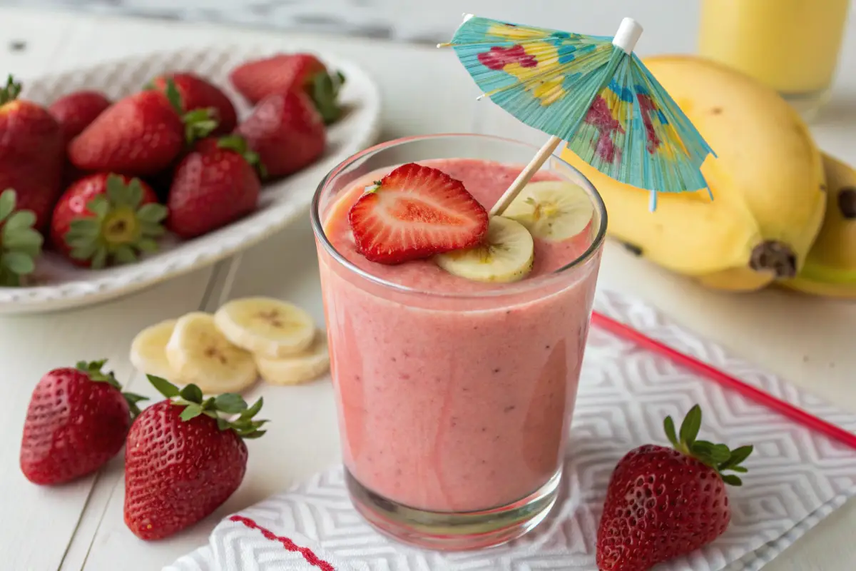 Strawberry Banana Smoothie