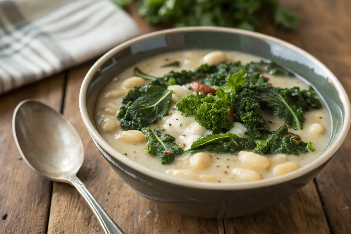 White Bean and Kale Soup