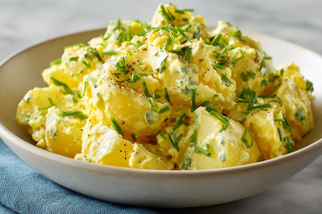 Classic Potato Salad with Mustard Dressing