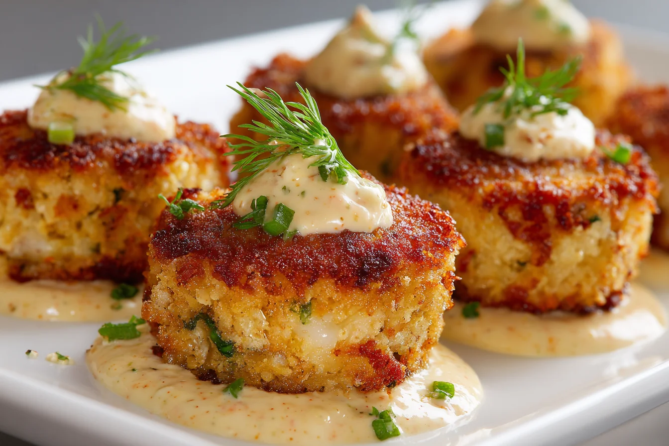 Mini Crab Cakes with Remoulade