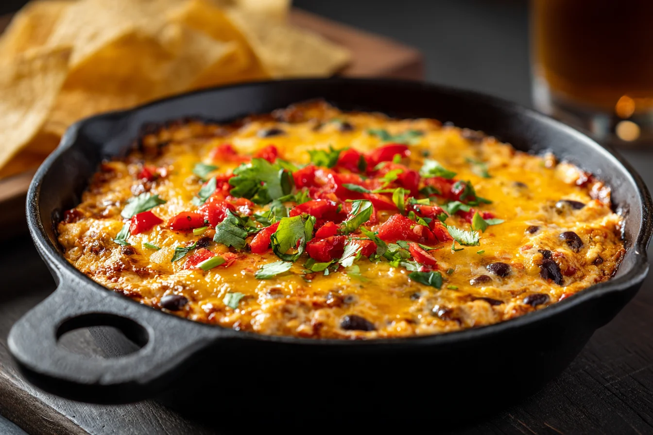 Corn and Black Bean Cowboy Dip