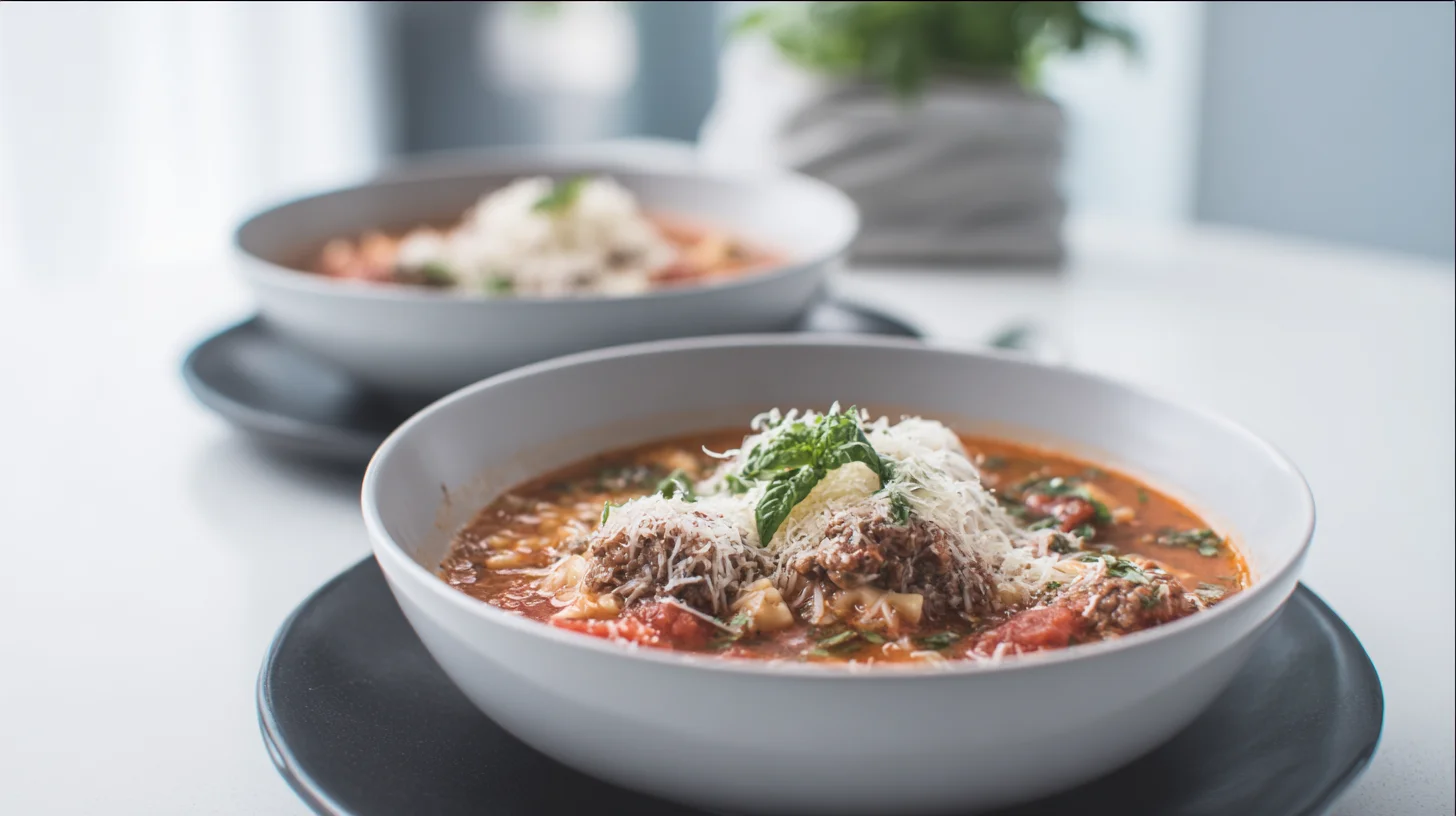 Lasagna Soup