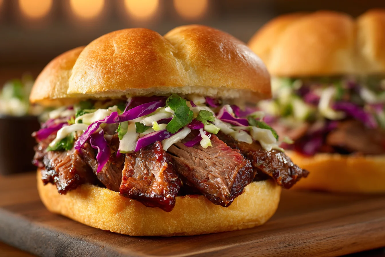 BBQ Brisket Sandwiches
