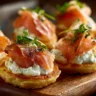 Smoked Salmon Blini Bites