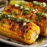 Grilled Corn on the Cob with Chili Butter