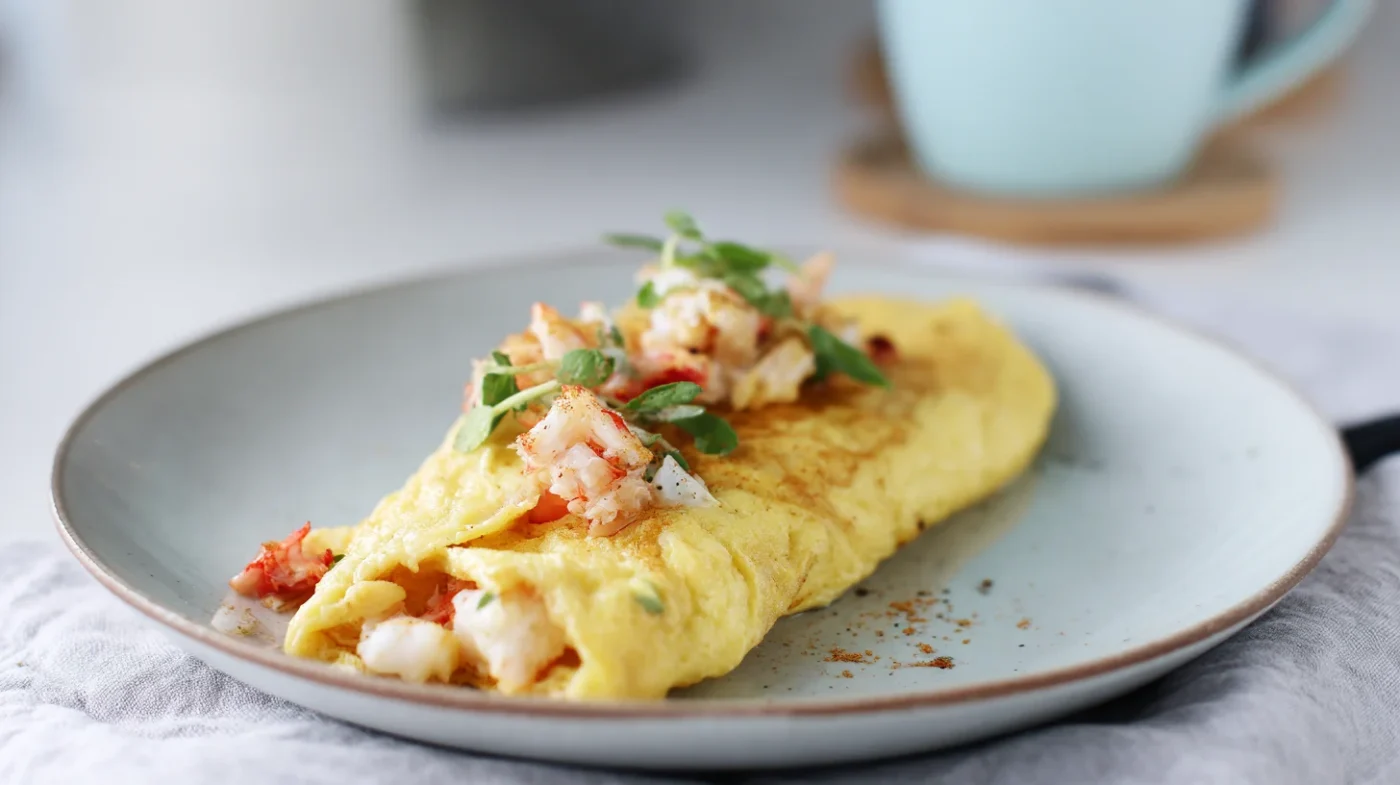 crab omelette recipe