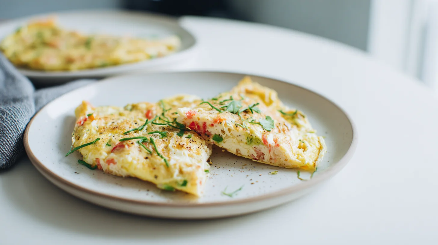 Crab Omelette