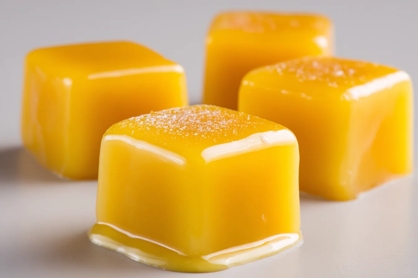 Lemon Curd Petit Fours
