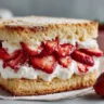 Strawberry Cream Tea Sandwiches