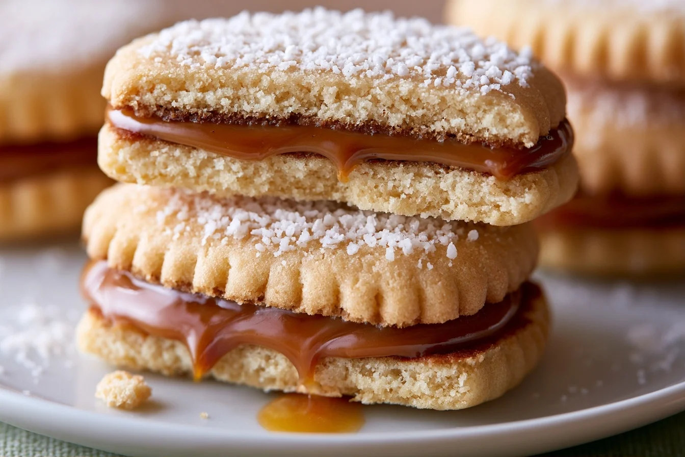 dulce de leche alfajores