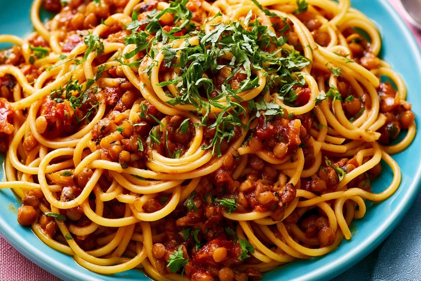 Lentil Bolognese