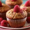 raspberry oat bran muffins