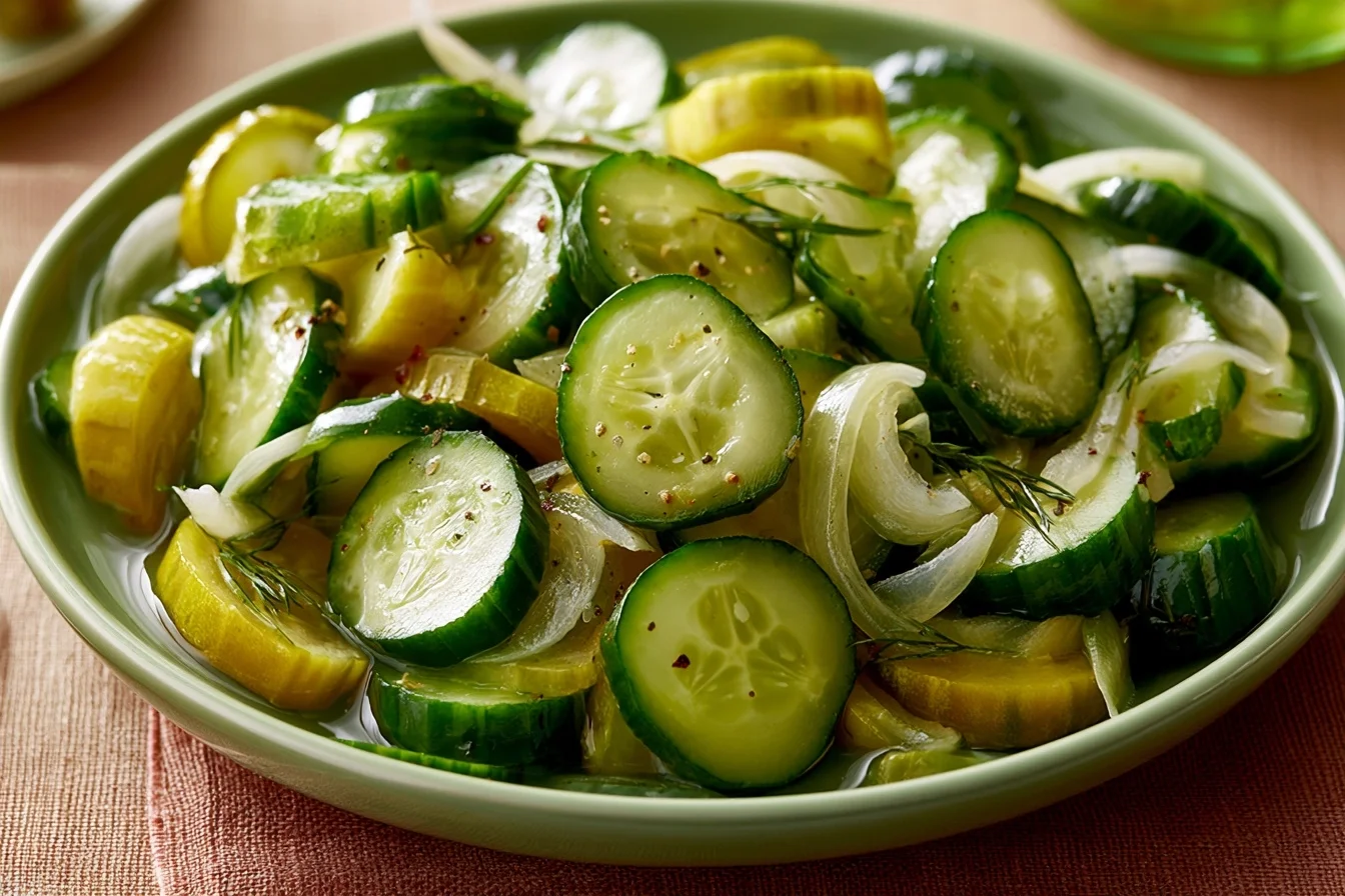 Bread and Butter Refrigerator Pickles