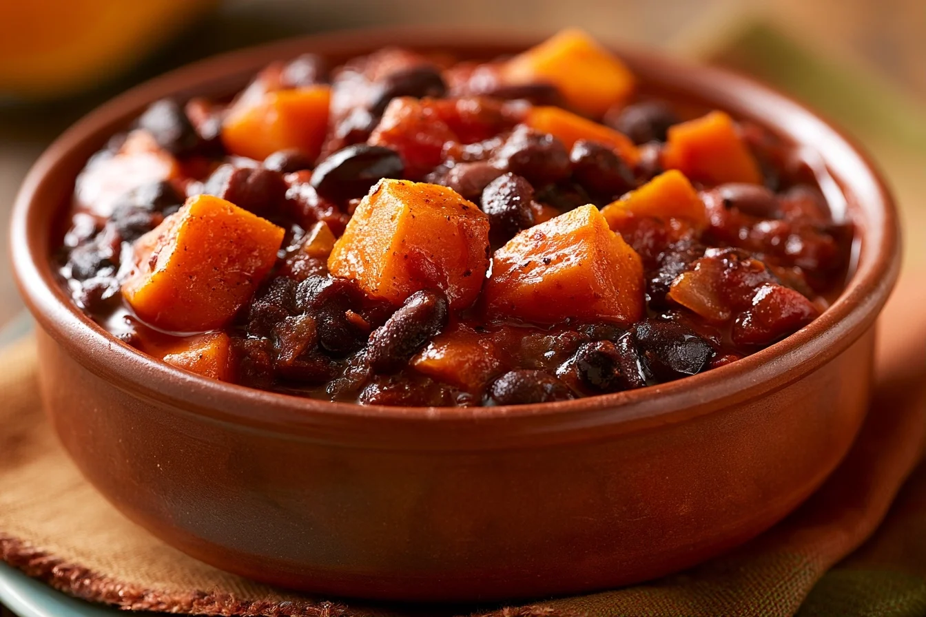 sweet potato black bean chili
