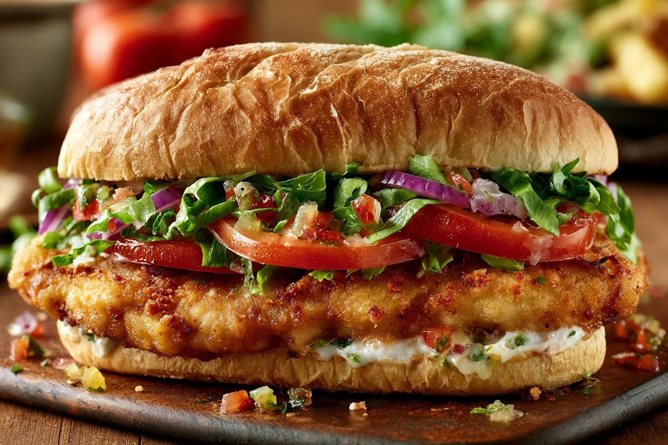 Chicken Milanesa Sandwich