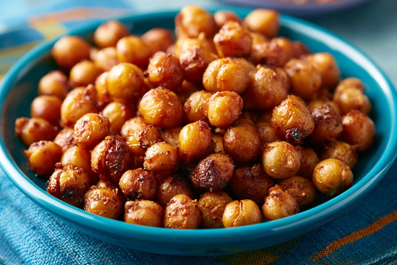 crispy roasted chickpeas