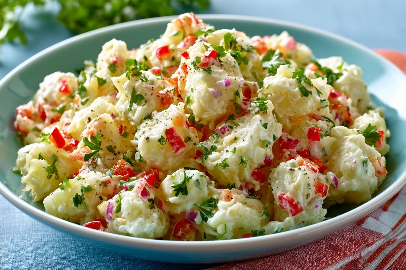 Argentinian Potato Salad Ensalada Rusa