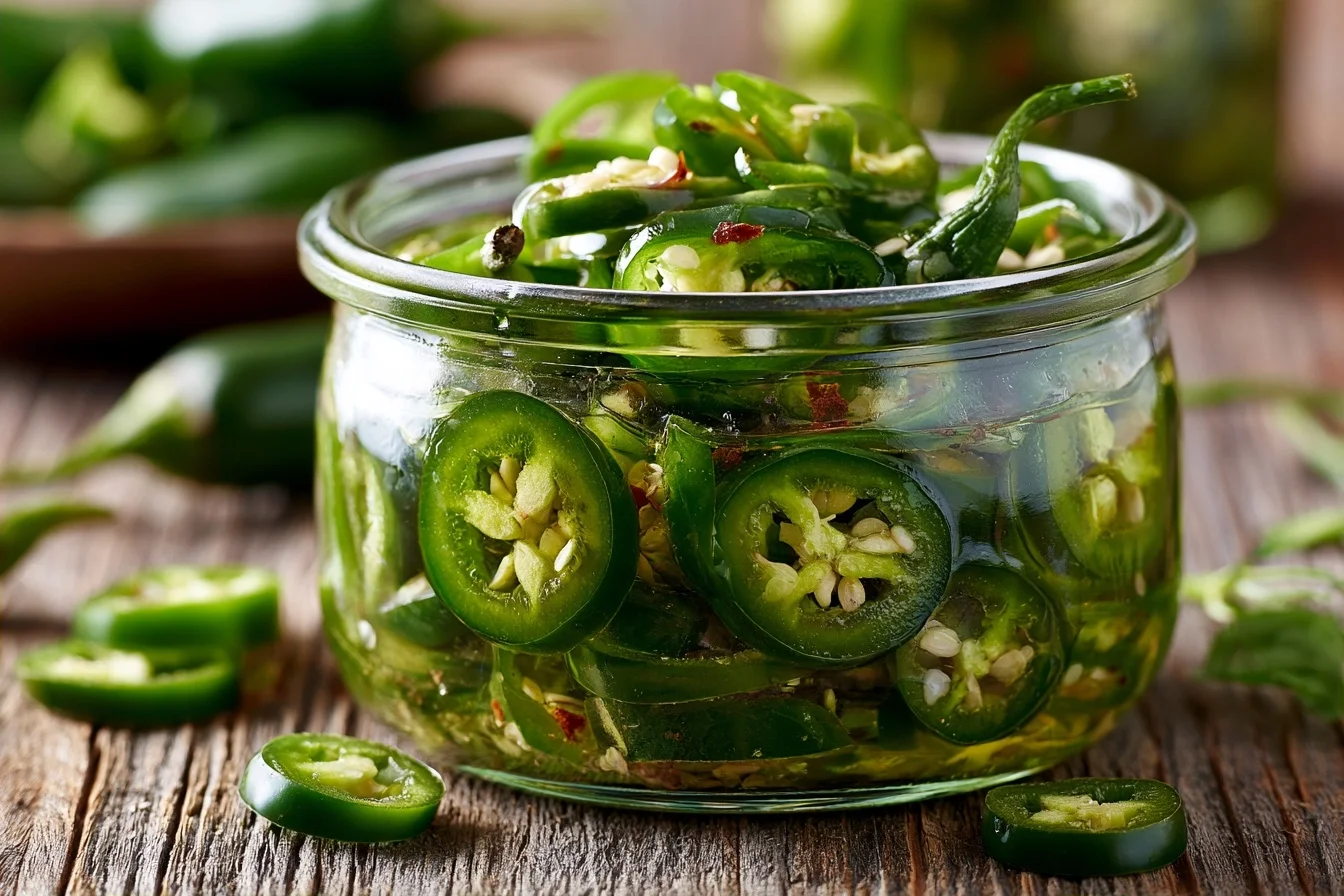 Pickled Jalapenos Refrigerator Style