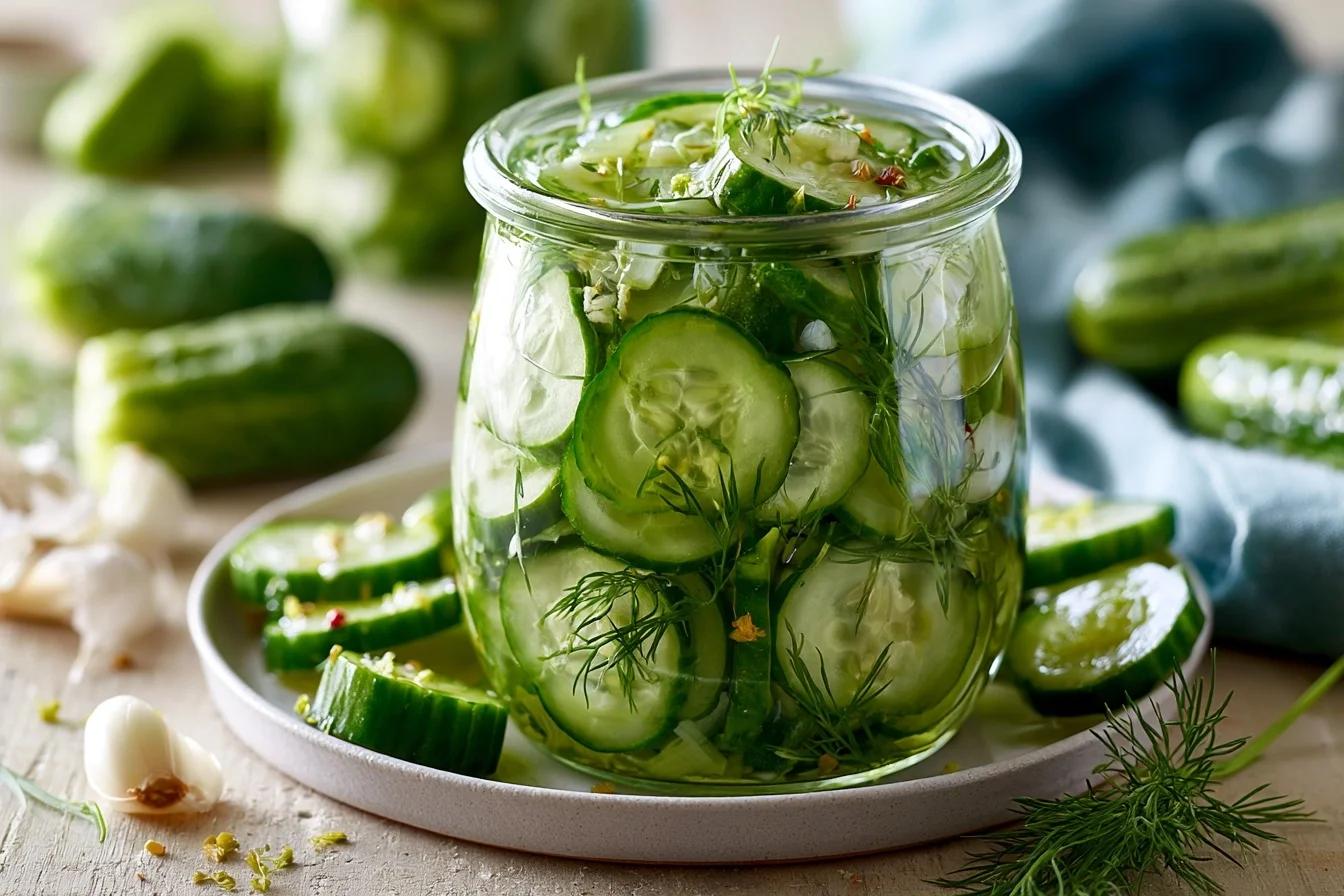 refrigerator dill pickles
